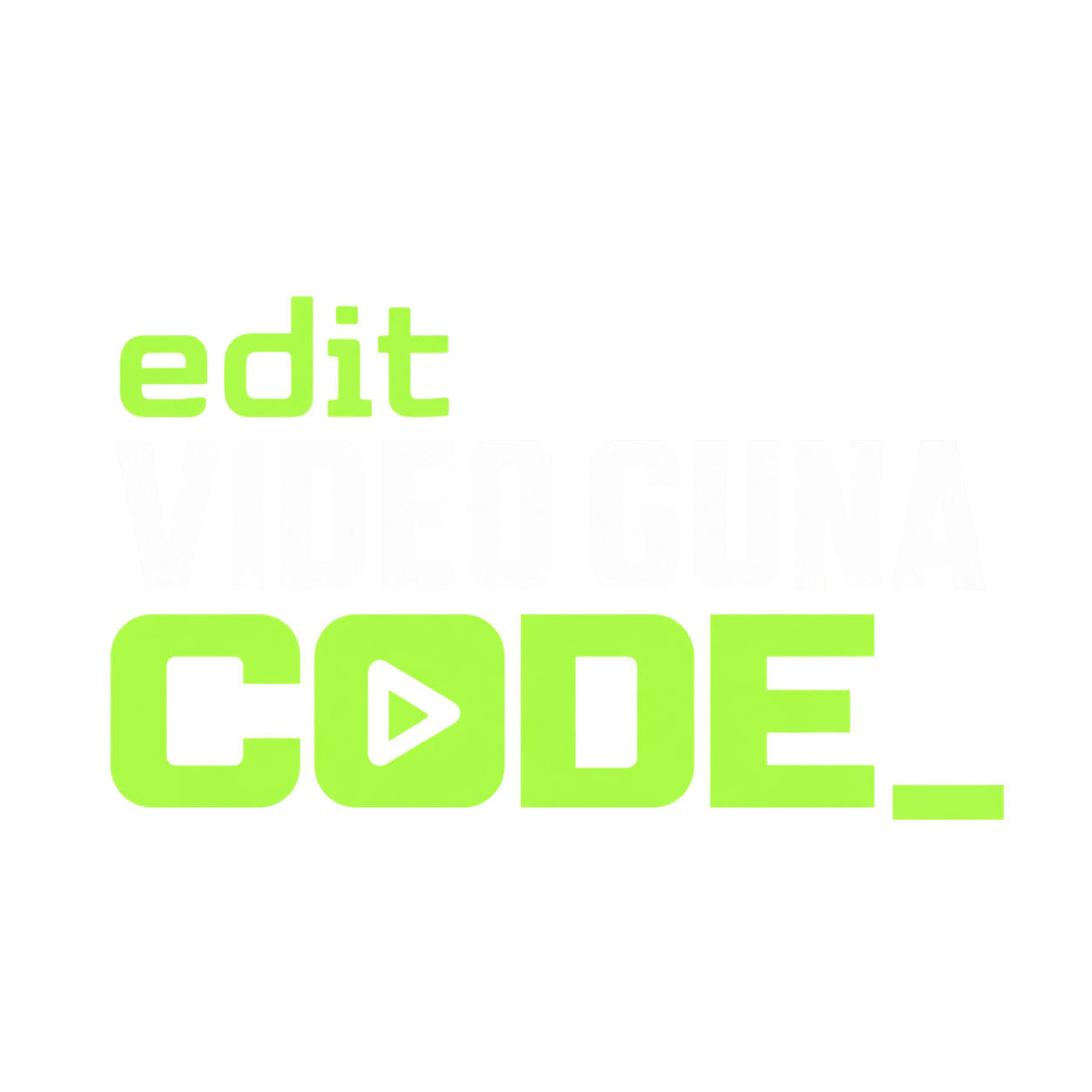 edit Video Guna Code